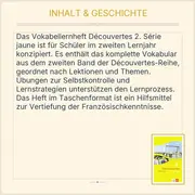 Vorschaubild 3 von Klett Découvertes 2 Série jaune Vokabellernheft Französisch 2. Lernjahr Buch