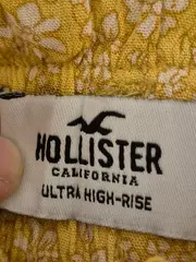 Vorschaubild 6 von Damen Stoffhose Culotte XL Gelb Blumenmuster Viskose High-Rise