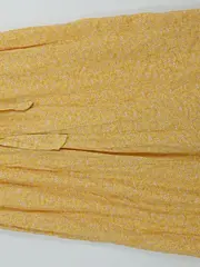 Vorschaubild 3 von Damen Stoffhose Culotte XL Gelb Blumenmuster Viskose High-Rise