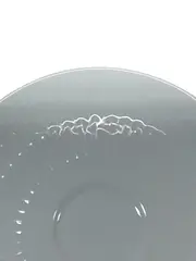 Vorschaubild 2 von Apart Untertasse Porzellan Grau 11cm Klassisch Strukturmuster