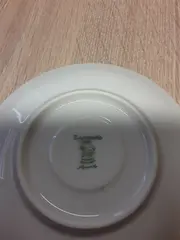 Vorschaubild 4 von Apart Untertasse Porzellan Grau 11cm Klassisch Strukturmuster