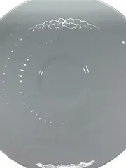 Vorschaubild 3 von Apart Untertasse Porzellan Grau 11cm Klassisch Strukturmuster
