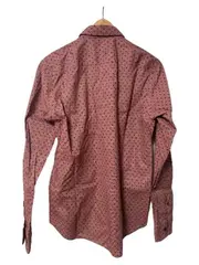 Vorschaubild 3 von Herren Business Hemd Slim Fit Stretch Rosa Gepunktet Gr. M