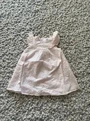 Vorschaubild 2 von Mädchen Sommerkleid Gr. 86 Rosa Feminin Baumwolle