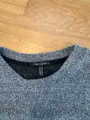 Vorschaubild 4 von Kinder Pullover Gr. 146 Grau Casual Meliert Langarm