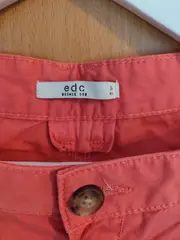 Vorschaubild 3 von Chino Hose Damen Rosa Gr. 36 Baumwolle Casual Regular Fit