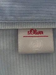 Vorschaubild 4 von Hemdbluse Damen Gr. 38 Hellblau 3/4-Arm Longbluse Casual