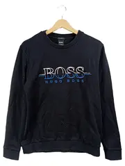 Vorschaubild 1 von Sweatshirt Herren Gr. M Schwarz Slim Fit Logo Stickerei