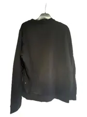 Vorschaubild 3 von Sweatshirt Herren Gr. M Schwarz Slim Fit Logo Stickerei