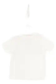 Vorschaubild 2 von Kinder T-Shirt Gr. 80 Weiß Kurzarm Logo Casual Baumwolle