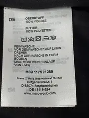 Vorschaubild 4 von MARC O POLO Damen Blusenkleid Gr. 36/S Blau Grafisch Klassisch Elegant Midikleid
