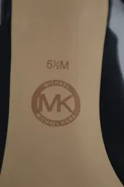 Vorschaubild 3 von Sandaletten Schwarz Leder Lochmuster Schnürung Gr. 36 Elegant