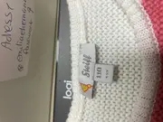 Vorschaubild 2 von Kinder Pullover Gr. 110 gestreift Mehrfarbig Baumwolle Langarm