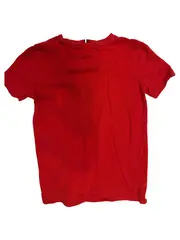 Vorschaubild 2 von Kinder T-Shirt Rot mit Logo Gr. 140 Casual