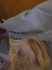 Vorschaubild 2 von Frozen Elsa Mädchen Kleid Langarm Tüllkleid Gr. 99/98 Blau