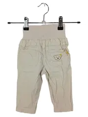 Vorschaubild 2 von Kinder Stoffhose Gr. 68 Beige Casual Baby Hose Teddybär