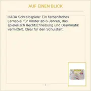 Vorschaubild 4 von Schreibspiele Lernspiel Rechtschreibung Grammatik Kinder ab 6 Jahre