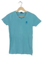 Vorschaubild 1 von T-Shirt Kinder Gr. 152 Türkis Casual Logo-Print