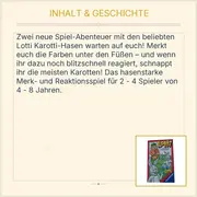 Vorschaubild 4 von Lotti Merkspiel & Reaktionsspiel Kinderspiel Hasen 4-8 Jahre