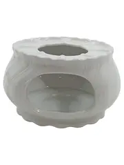 Vorschaubild 1 von Stövchen Teewärmer Porzellan Weiß Klassisch W.Germany