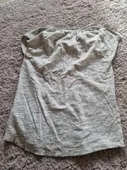 Vorschaubild 2 von Damen T-Shirt Gr. XS grau meliert Baumwolle Casual