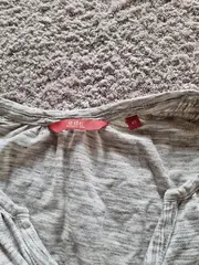 Vorschaubild 3 von Damen T-Shirt Gr. XS grau meliert Baumwolle Casual