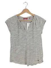 Vorschaubild 1 von Damen T-Shirt Gr. XS grau meliert Baumwolle Casual