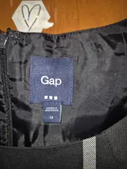 Vorschaubild 5 von Damen Businesskleid Gr. 42/XL Kariert Grau Ärmellos Klassisch