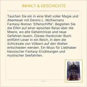 Vorschaubild 3 von Elfenschiffe Fantasy Roman Dennis L. McKiernan Hardcover Deutsch Weltbild