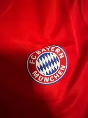 Vorschaubild 2 von FC Bayern München Retro Langarm Shirt Herren Gr. S Rot