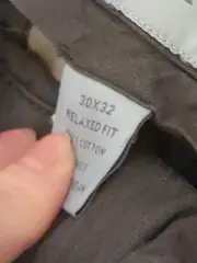 Vorschaubild 4 von Herren Chino Stoffhose Beige W30 32 Relaxed Fit 100% Baumwolle