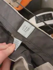 Vorschaubild 2 von Herren Chino Stoffhose Beige W30 32 Relaxed Fit 100% Baumwolle