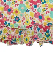 Vorschaubild 5 von Sommerkleid Mädchen Gr. 92 Bunt Blumen Trägerkleid Rüschen Baumwolle