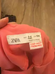 Vorschaubild 2 von Latzkleid Mädchen Rosa Uni 104 Lyocell Freizeitkleid Sommer