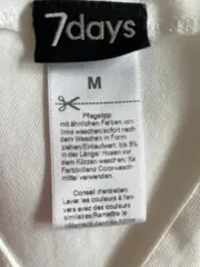 Vorschaubild 2 von 7DAYS Kasack Arztkittel Unisex Weiß Gr. M Baumwolle