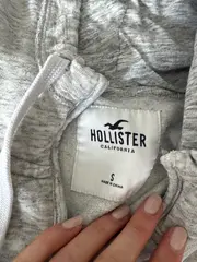 Vorschaubild 5 von Damen Kapuzenpullover Hoodie Gr. 36/S Grau Casual Sportlich