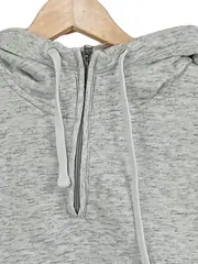 Vorschaubild 2 von Damen Kapuzenpullover Hoodie Gr. 36/S Grau Casual Sportlich