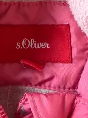 Vorschaubild 5 von Steppjacke Mädchen Gr. 80 Pink Herzen Kapuze gefüttert