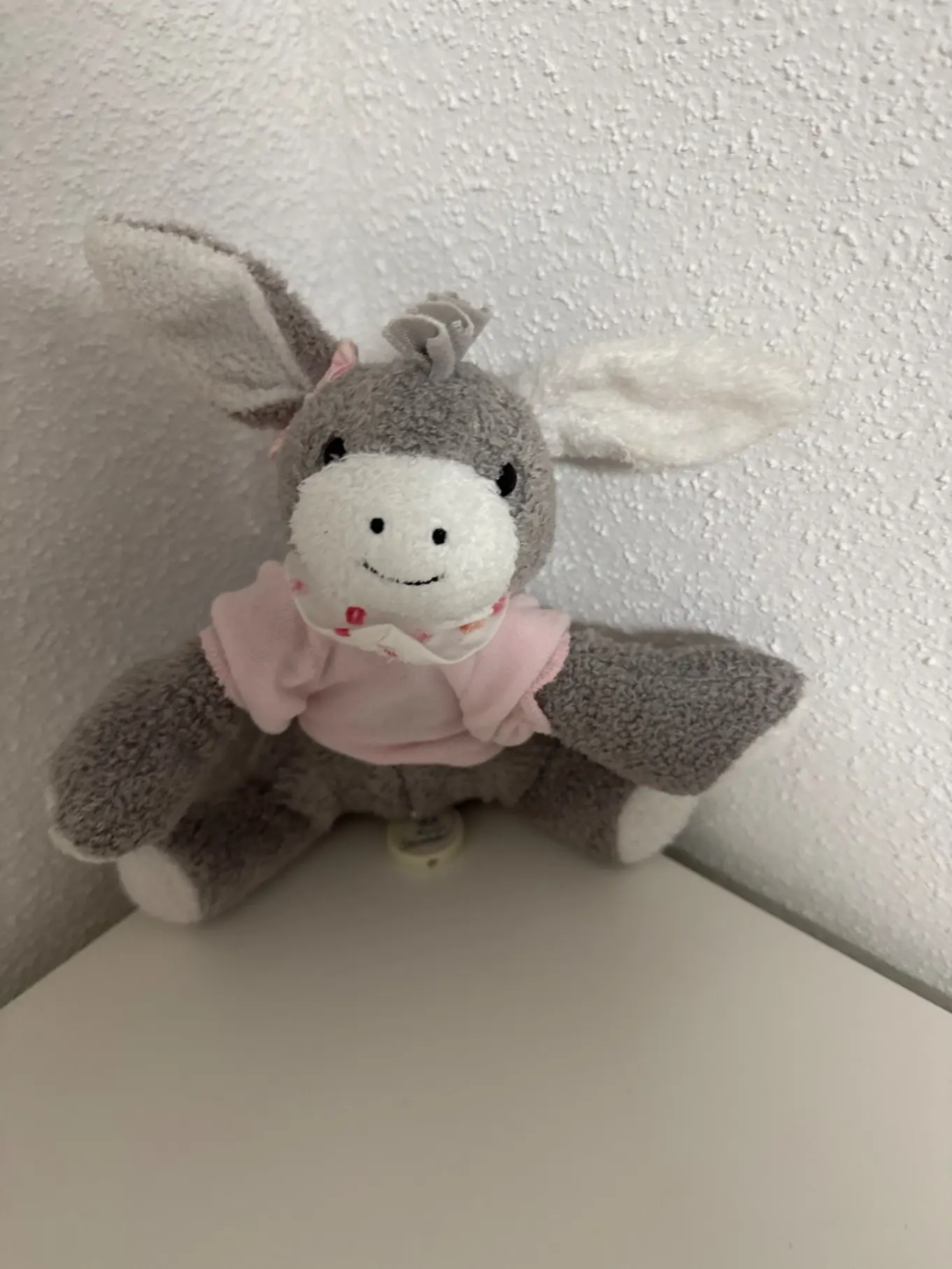 STERNTALER Baby Spieluhr Esel Grau Stoff Kinder Mädchen