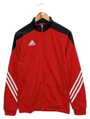 Vorschaubild 1 von Herren Trainingsjacke Sportjacke Rot Schwarz Gr. S