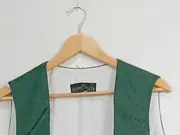 Vorschaubild 5 von Trachtenweste Damen Gr. 50 Grün Jacquard Dirndl Weste