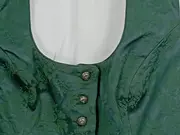 Vorschaubild 4 von Trachtenweste Damen Gr. 50 Grün Jacquard Dirndl Weste