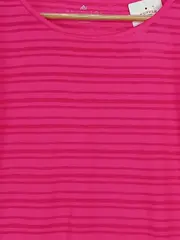 Vorschaubild 2 von Damen Sport Shirt Pink Gestreift Gr. XS