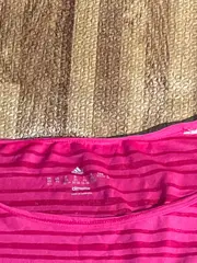 Vorschaubild 5 von Damen Sport Shirt Pink Gestreift Gr. XS