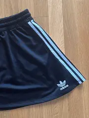 Vorschaubild 4 von Damen Sport Shorts Gr. 38 Schwarz Gestreift Polyester Zugband