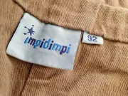 Vorschaubild 3 von Cord Latzhose Kinder Gr. 92 Beige Baumwolle Baby