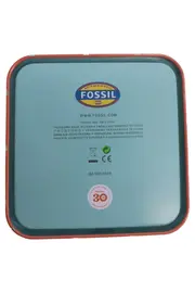 Vorschaubild 2 von Dekodose Retro Metall Blau Quadratisch Grafisch Weihnachten