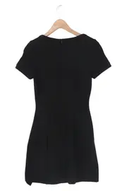 Vorschaubild 2 von Damen Freizeitkleid Gr. 34/XS Schwarz Elegant Klassisch Kurzarm