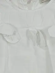 Vorschaubild 5 von Bluse Mädchen Kurzarm Rüschen Weiß Gr. 122 Kinder Frühling Sommer