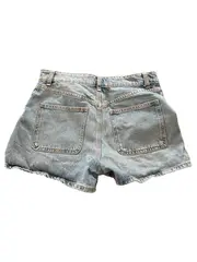 Vorschaubild 2 von Damen Jeans Shorts Gr. 40 Blau Casual Kurze Hose Baumwolle